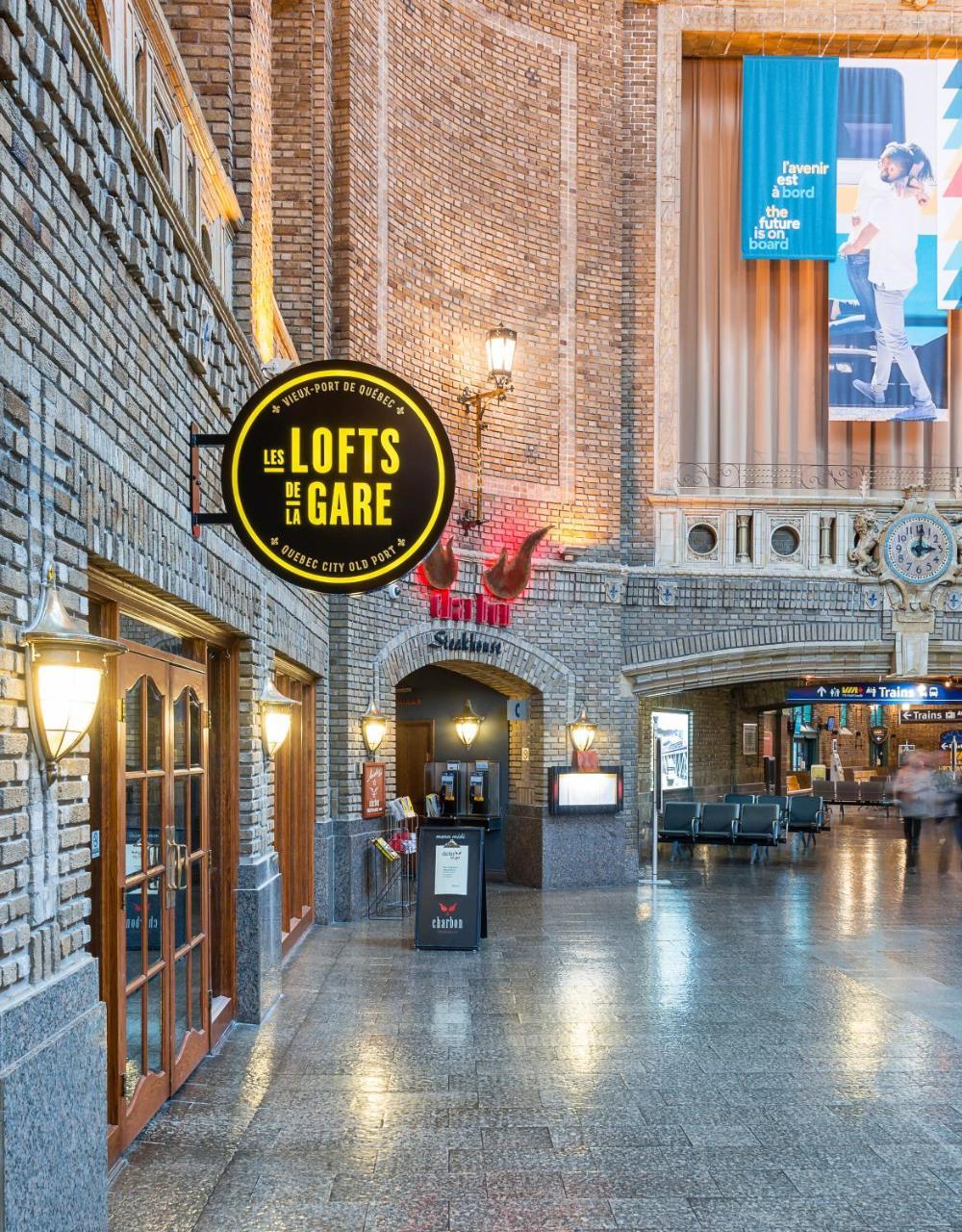 Les Lofts De La Gare - Par Les Lofts Vieux-Quebec 아파트 외부 사진